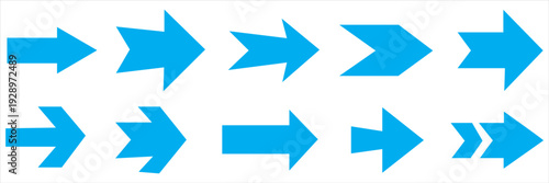 Arrow icon set, arrow cursor collection, black arrows icons vector set. Set of big Blue vector arrows. Arrow icon. Mega set of vector arrows. Set of many different arrow icon. Black long arrow icon.