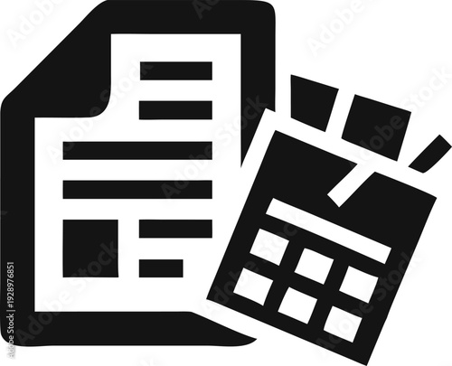 Financial Report Document and Calculator for Accounting and Detailed Business Operations Calculations