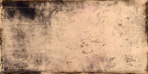 Aged Parchment Texture: A close-up view reveals the detailed textures of aged parchment paper. The intricate patterns and subtle imperfections evoke a sense of history and nostalgia.