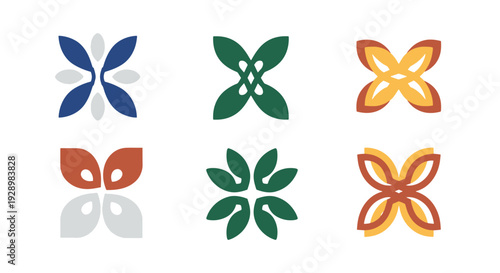 Decorative Motif clean vibrant tone illustration