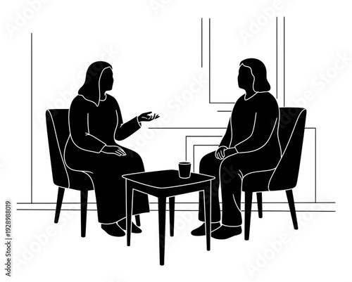 Death Doula Consultation - End of Life Planning Vector