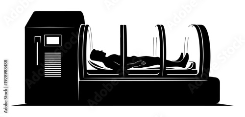 Hyperbaric Chamber - Athletic Recovery Vector