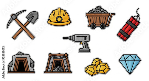 Mining tools and equipment for underground resource extraction and exploration.