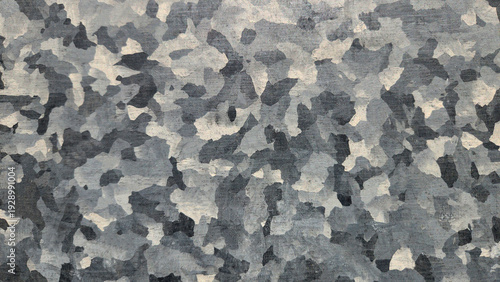 Fotografi A detailed close-up of a galvanized zinc surface featuring its characteristic cr