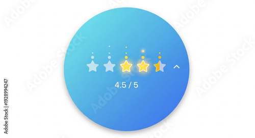 Customer feedback rating with four stars and number 4.0 out of 5.