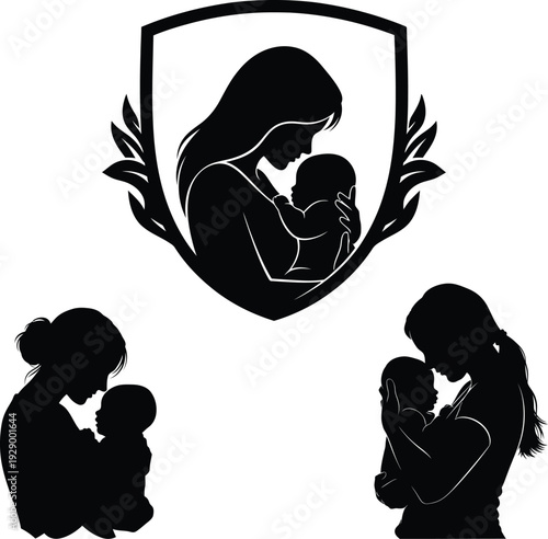 Mother's day tribute celebrating motherhood and family love