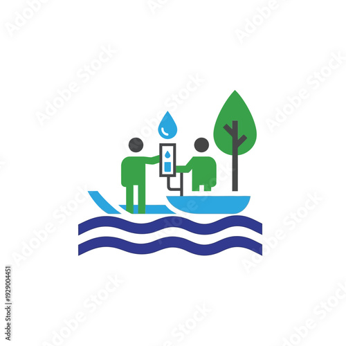 People Exchanging Water Bottle Near Tree.