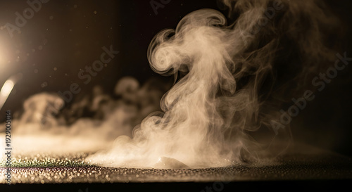 Smoke and land
