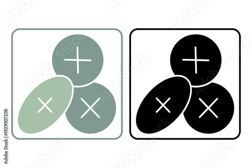 Pills Solid Pharmaceutical Drug Medical pills filled icon for medicine cabinet inventory and pharmacy store apps