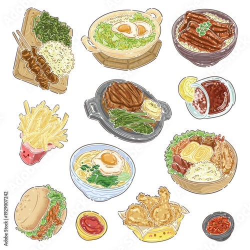 foodie sticker printable