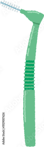 歯間ブラシのイラスト