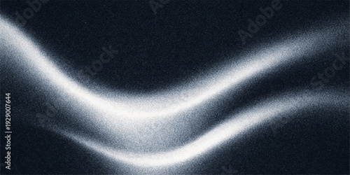 An abstract dark blue background features a smooth flowing wave design with a silk texture and digital motion energy, creating a 3d pattern perfect for a modern art wallpaper backdrop