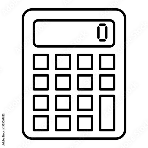 calculator icon vector illustration