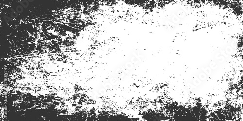 Grungy Texture: A black and white texture with gritty details and a raw aesthetic, capturing the essence of time, damage, and abstract design.