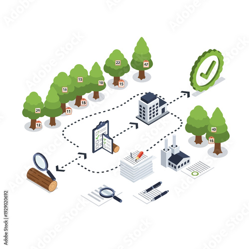 Sustainable Development and Environmental Conservation Process.