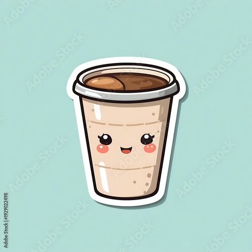 paper cup with coffee