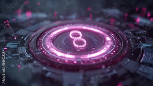 Futuristic visualization of AI-based diagnostic system for early detection of measles and viral diseases.
