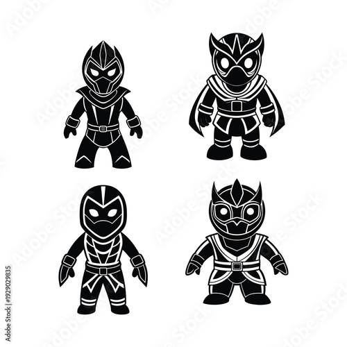oy figure masked face svg Bundle