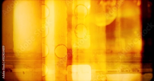 Vintage Light Leak Lens Flare Overlay for Cinematic Film Effects