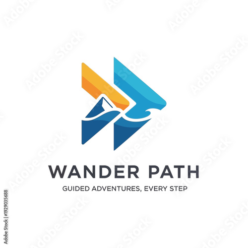 Free Download Wander Path Logo Design Elements. - GFXLoad