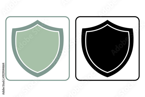 Medical Shield Solid Health Protection Medical shield bold security icon for health insurance apps and secure medical data