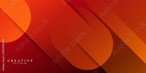 Abstract orange background with cut lines EPS 10
