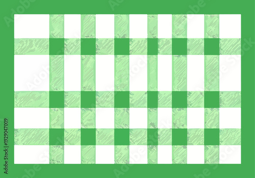Subtle diagonal stripe plaid in calming shades