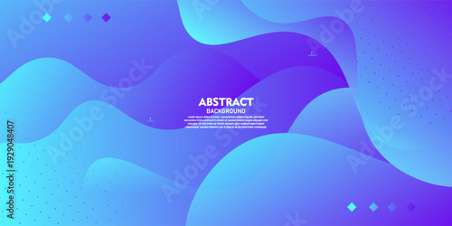 Abstract colored blue wave background. Trendy waves with a simple background pattern. Vector eps10