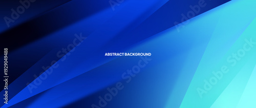 Modern blue abstract background. With straight lines pattern. Web banner, wallpaper, banner, brochure. Geometric shape background.	
