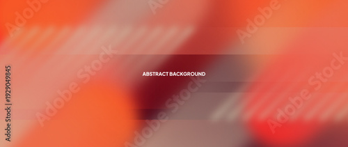 Modern orange abstract background. Minimal Color gradient. Web banner, wallpaper, banner, brochure. Geometric shape background.	