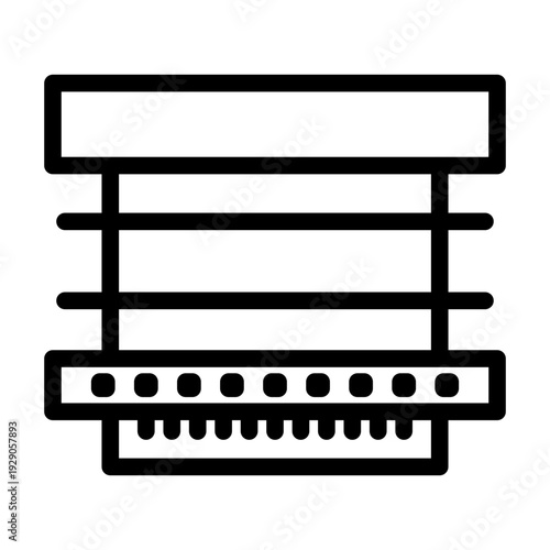 accordion line icon