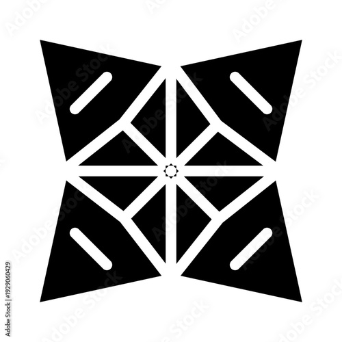 cootie catchers glyph icon