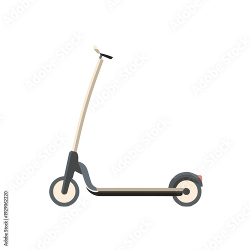 Modern electric scooter for urban mobility and sustainable transportation solution