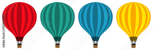 Montgolfière planche 1