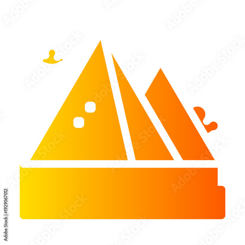egypt gradient icon