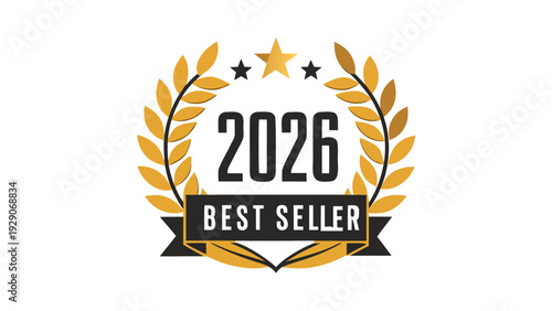 Best seller vector seal with stars and golden crown for retail promotion..eps