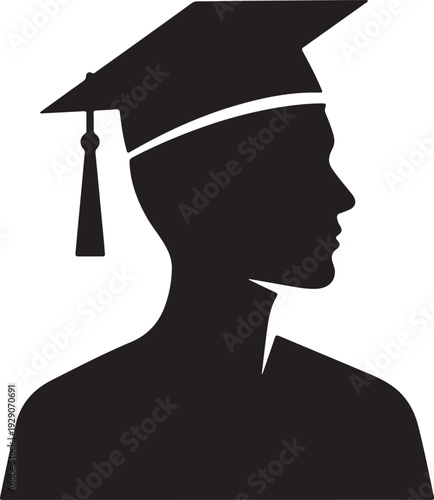 Graduation Student Icon Vector