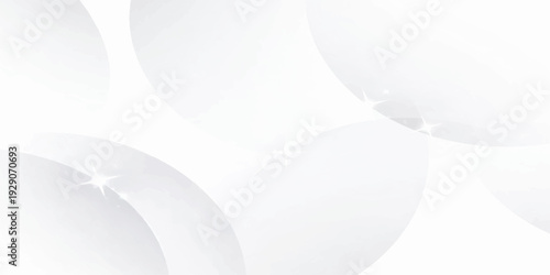 Abstract white background with white roses and soft white flowers in a clean 3D style design