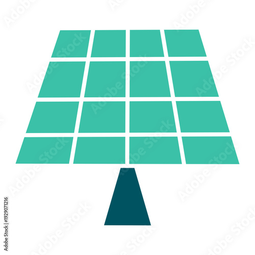 Solar Panel Energy Icon