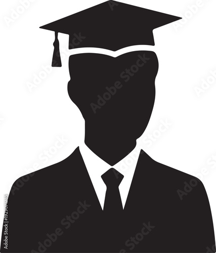 Graduation Student Icon Vector