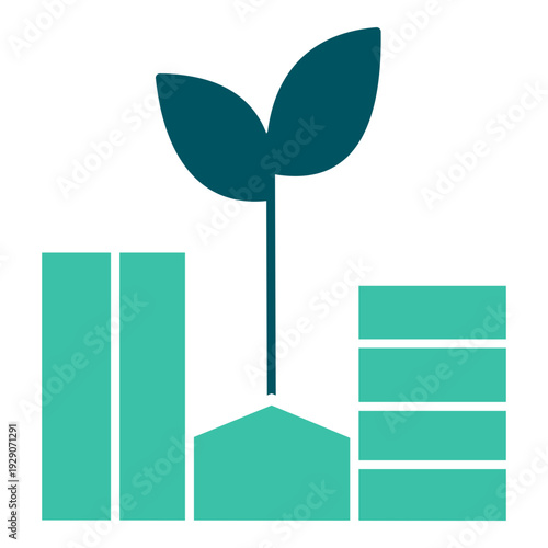 Sustainable City Growth Icon