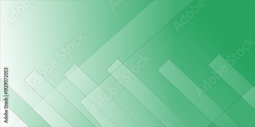 Abstract Green Gradient with Overlapping Diamond Shapes – Modern Geometric Pattern Vector