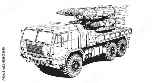 Military Tank Blueprint – Armored Vehicle Engineering CAD Technical Drawing