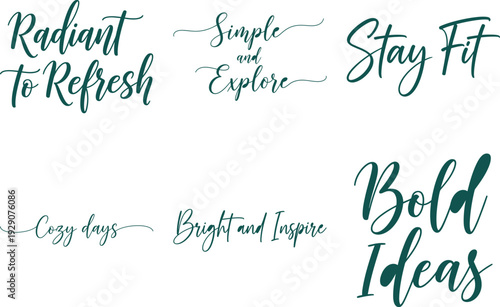 Inspirational Quotes Typography