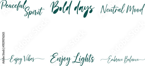 Inspirational Quotes Typography Design