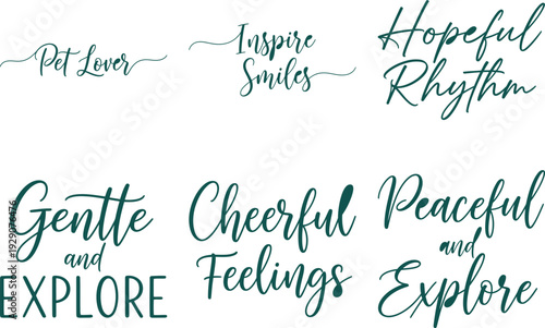 Inspirational Quotes Typography Collection