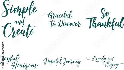 Inspirational Quotes Typography