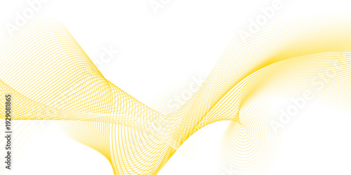 Abstract vector wave line template. swoosh speed line music and science technology vector flow background . Wave Swirl, frequency sound wave, twisted curve .	
