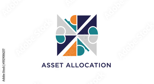 Abstract geometric logo with ASSET ALLOCATION text.