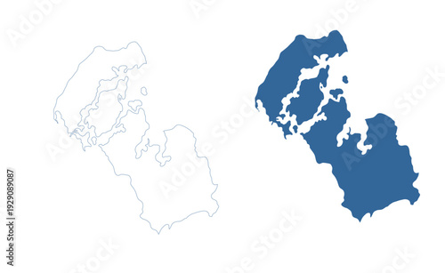 Viborg Denmark map showing highlighted location in Europe.